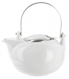 Theiere Porcelaine Blanche Jumbo 0,8L