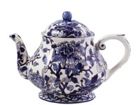 Theiere PIVOINES BLEUES