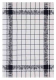 Torchon Le Jacquard Francais 60x80 Fraises/ Noir 100% coton