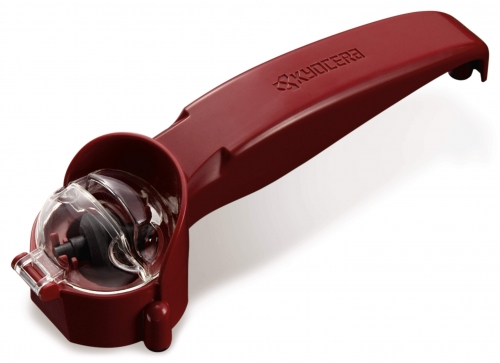 Aiguiseur rouge céramique pour lame en acier