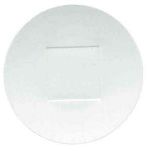 Assiette 27cm fond carre