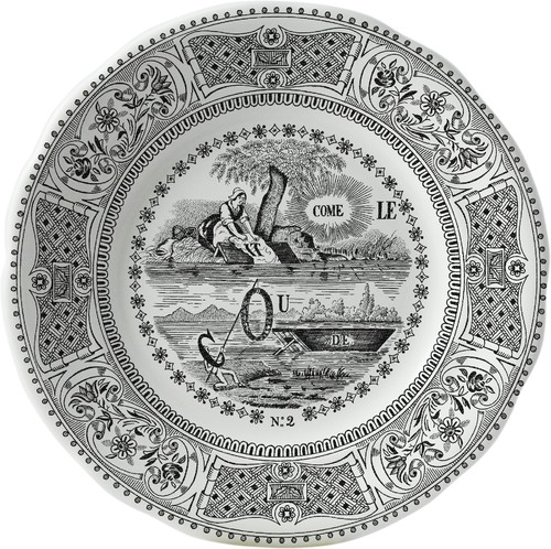 Assiette 6 Bis V&eacute;rit&eacute; Les R&eacute;bus