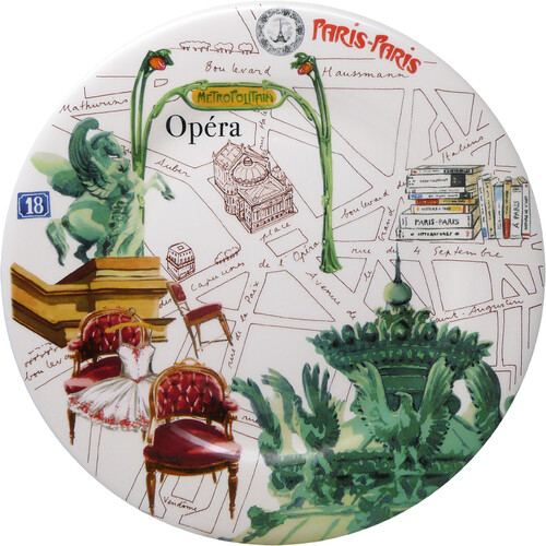 Assiette à Dessert Opéra Paris- Paris