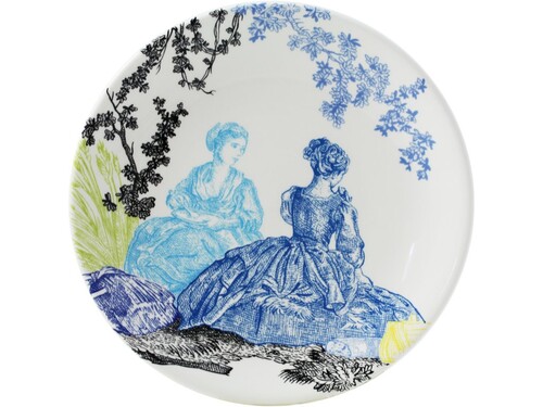 Assiette Canap&eacute;s D&eacute;jeuner D&eacute;lices De Jouy