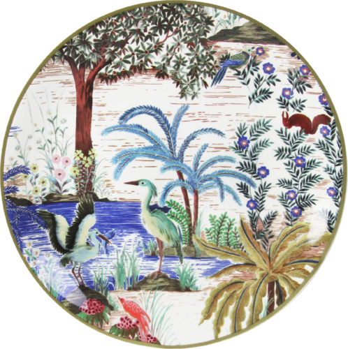 Assiette Canap&eacute;s Heron Jardin Du Palais