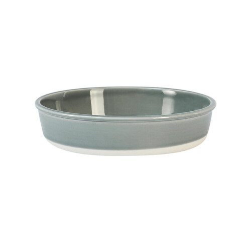 Assiette Creuse  Gris Oxyde Cantine 20 cm
