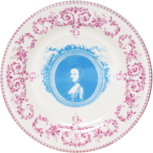 Assiette Des Bleu Marie-Antoinette
