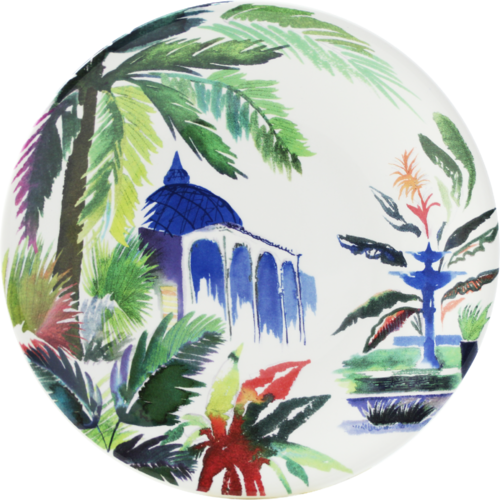 Assiette Dessert Orient Jardins Extraordinaires