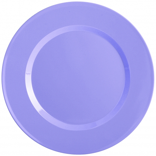 Assiette diametre 19,5 mauve