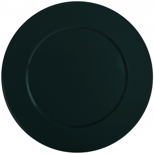 Assiette diam&egrave;tre 31 noir