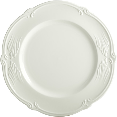 Assiette Extra Rocaille Blanc