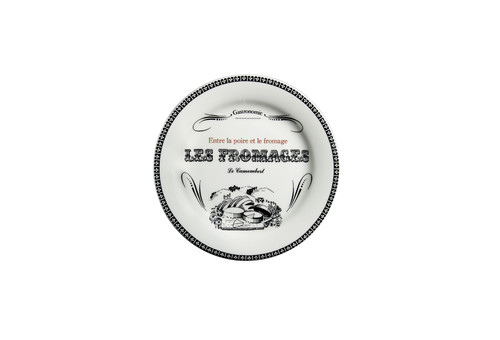Assiette Grand Mod&egrave;le Camembert Les Fromages