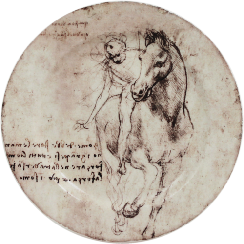 Assiette Mignardises Cheval 3 Ldv