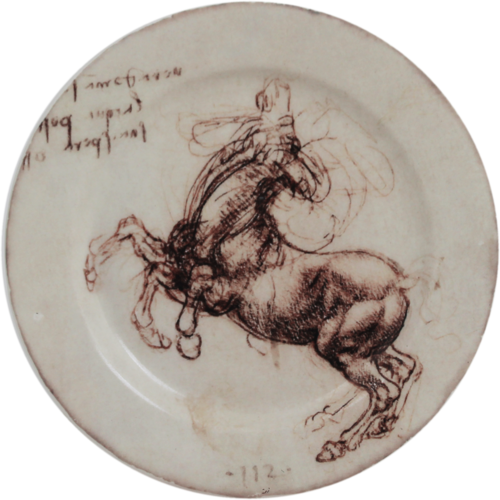Assiette Mignardises Cheval 4 Ldv
