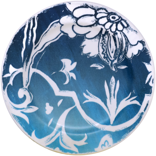 Assiette Mignardises Indigo