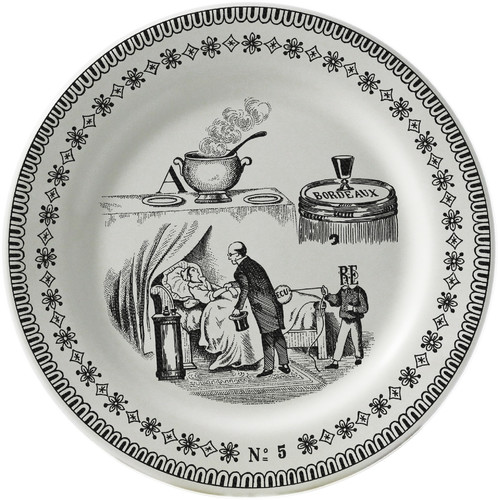 Assiette Mignardises La Soupe Les R&eacute;bus