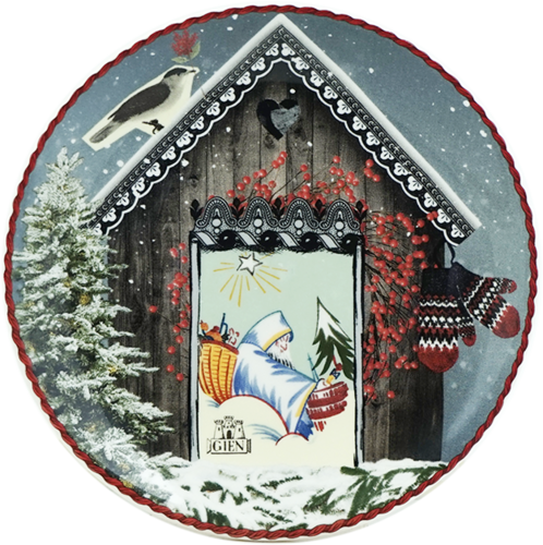 Assiette Mignardises Noel 2018