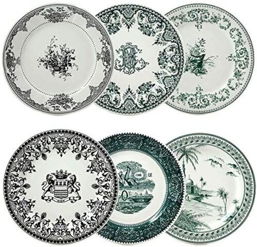 Assiettes plates extra assortiies LES DEPAREILLEES