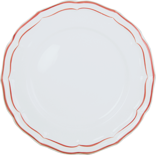Assiettes plates extra FILET CORAIL