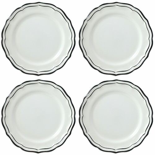 Assiettes plates extra FILET MANGANESE
