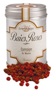 Baies roses de Curepipe Ile Maurice boite de 35g