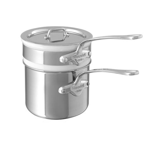 Bain marie 0,8 l inox    avec porcelaine