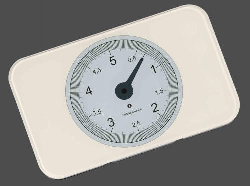 Balance &eacute;cran r&eacute;tractable 5kg/1g cr&egrave;me