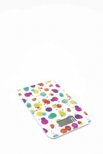 Balance &eacute;lectronique rectangulaire Splash - 23x15 cm