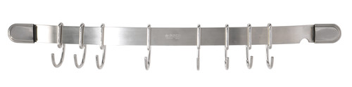 Barre de suspension inox 8 crochets