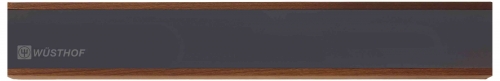 Barre magnétique en bois foncé et acier - 40 cm x 6 x 3.5 cm