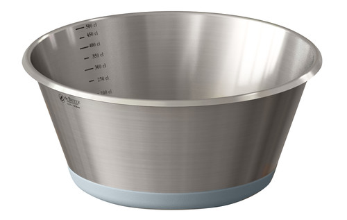 Bassine conique a fond silicone gradu&eacute;e &oslash;28cm