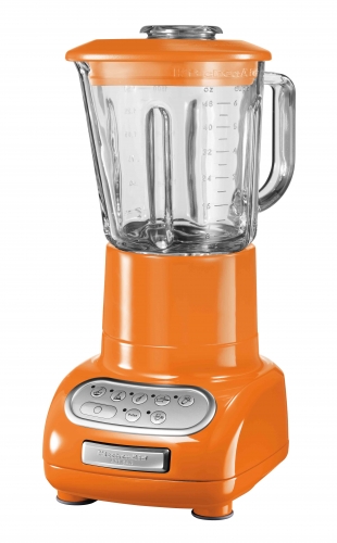 Blender Artisan® Tangerine - Bol en verre 1.5L + Mini Bol Copolyester 0.75 L. in