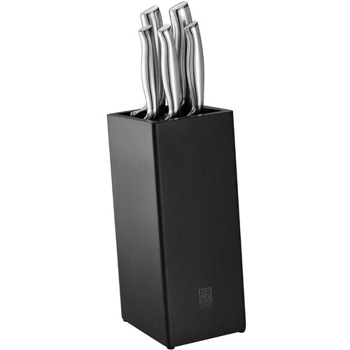 Bloc à couteaux avec brosses Basic Line, équipé 5 couteaux inclus. Brosses en ba
