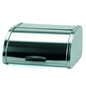 Boite &agrave; pain petit mod&egrave;le touch bin acier brillant 31,6cm x 17,5cm