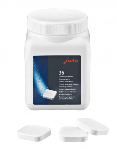 Jura Pack combiné – 25 tablettes de nettoyage + 36 tablettes détartrantes