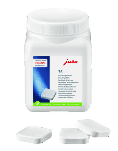 Boîte de 36 pastilles de détartrages pour robot café Jura XJ Semi Pro