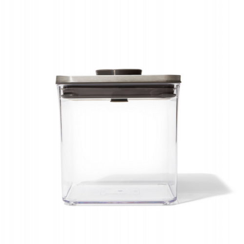 Bo&icirc;te de conservation Pop carr&eacute;e inox 2,6L -  16 x 16 x 16 cm