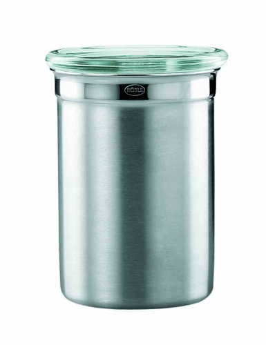 Bo&icirc;te et son couvercle transparent en verre 5 cm R&ouml;sle