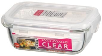 Boite Lock & Lock en verre rectangulaire 0,43 L - LLG424