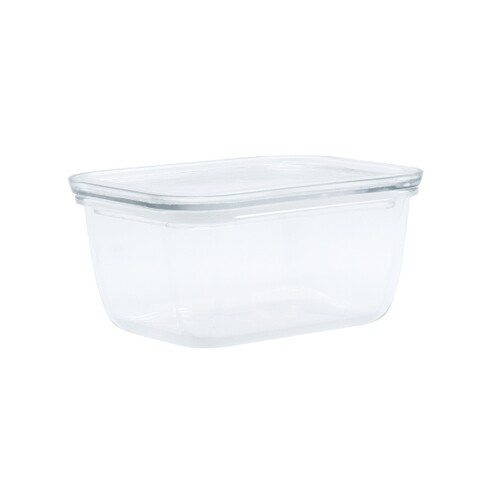 Bo&icirc;te rectangulaire haute 100% verre - 1000 ml