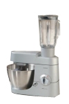 Bol blender acrylique 1.5l base grise pour robots Kenwood Major & Cooking Chef