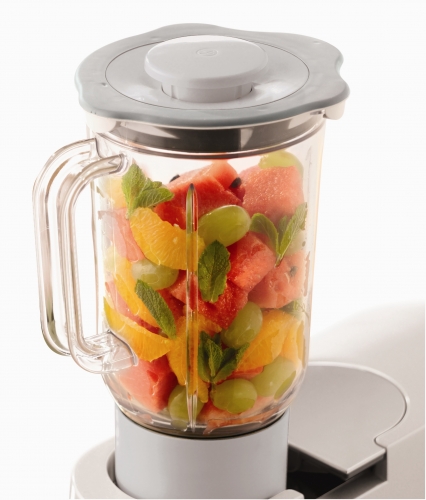 Bol Blender verre 1.5l base grise pour tous robots Kenwood