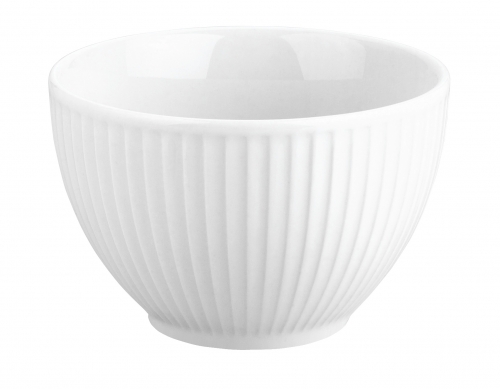 Bol / Coupelle 20 cl en porcelaine blanche 'Plissé' de Pillivuyt