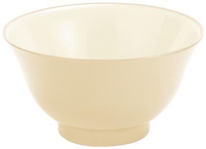 Bol diam&egrave;tre 10  cm beige / lumi&egrave;re