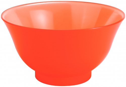 Bol diam&egrave;tre 15  cm orange / p&ecirc;che