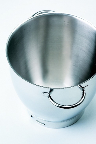Bol inox poli avec poign&eacute;es pour robot Kenwood Chef 4.6 l