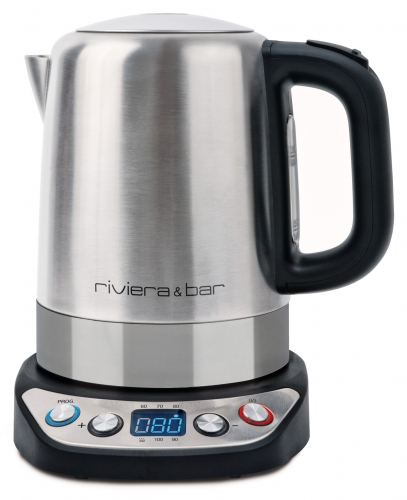 Bouilloire inox LENA &agrave; temp&eacute;rature variable 1 L Riviera & bar