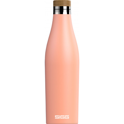 Bouteille Isotherme 0.5 L rose p&ecirc;che MERIDIAN