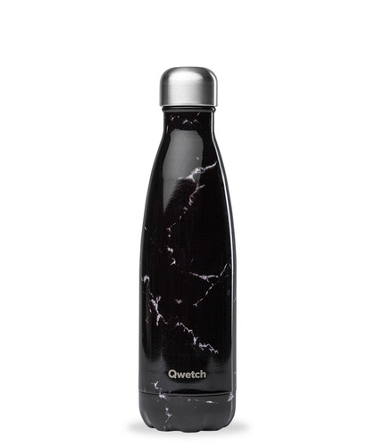Bouteille Isotherme Inox MARBRE Noir 500 ml