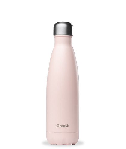 Bouteille Isotherme Inox PASTEL Rose 500 ml